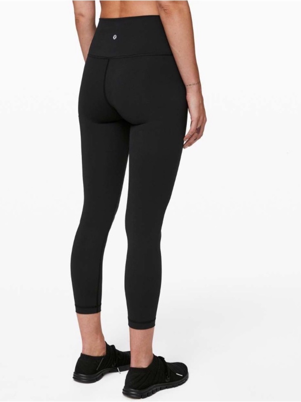 Lululemon Wunder Under High-Rise Tight 25" *Full-On Luxtreme Black sz 10